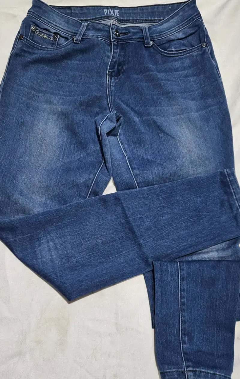 Jeans azul Pixie para mujer