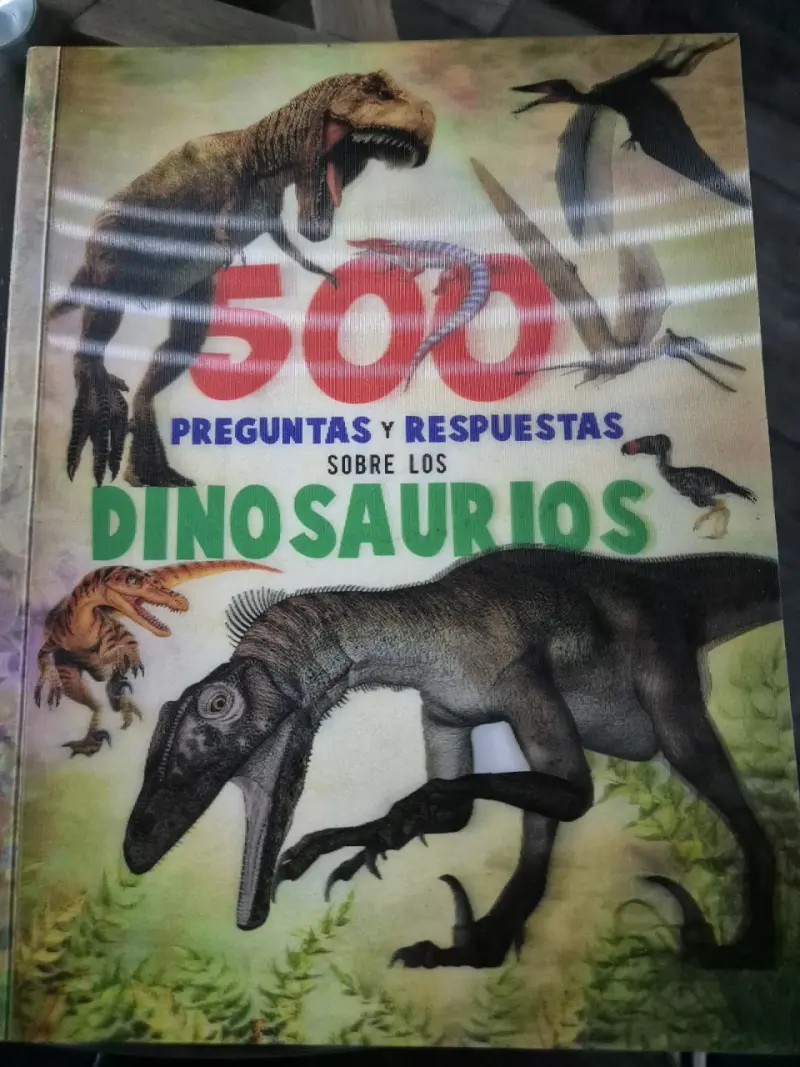 Libro 500 Preguntas y Respuestas sobre Dinosaurios - 1