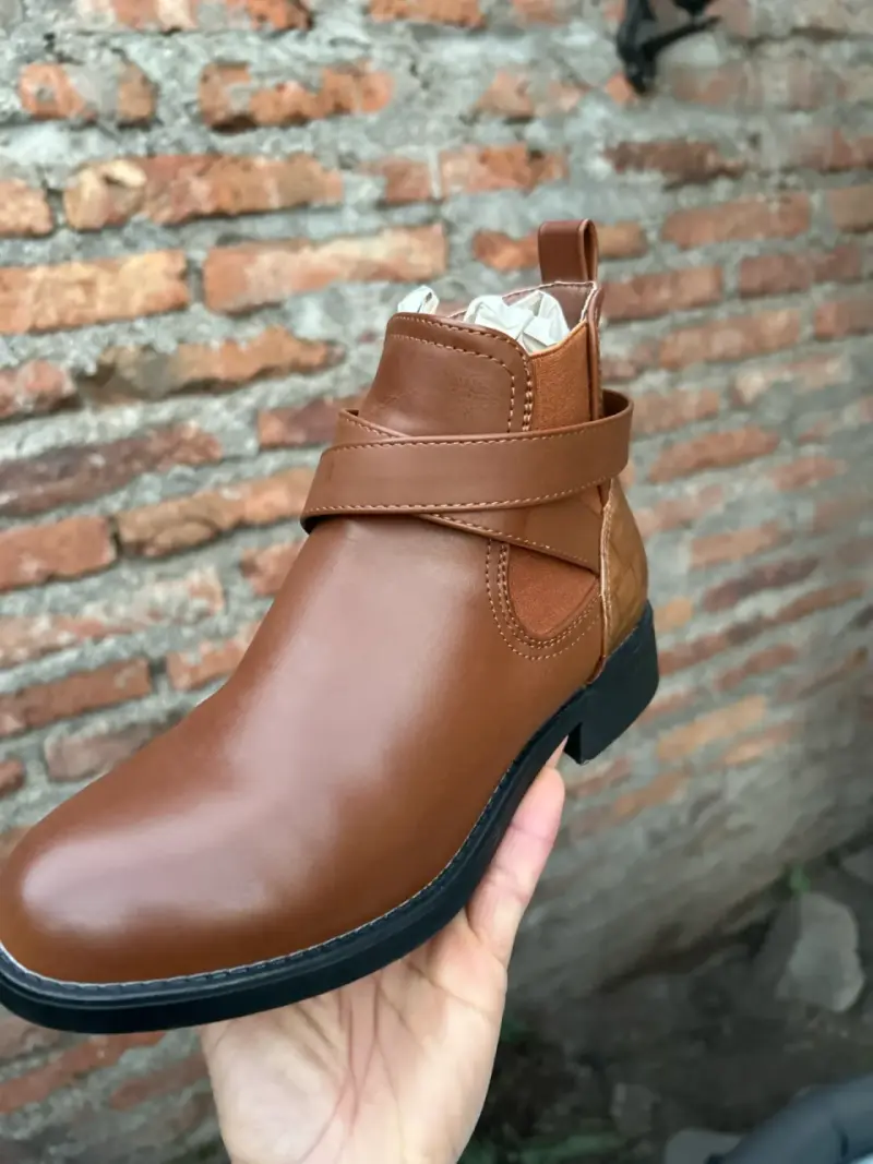 Hermoso Botines de cuero🍁🌷👢 marrón - 2
