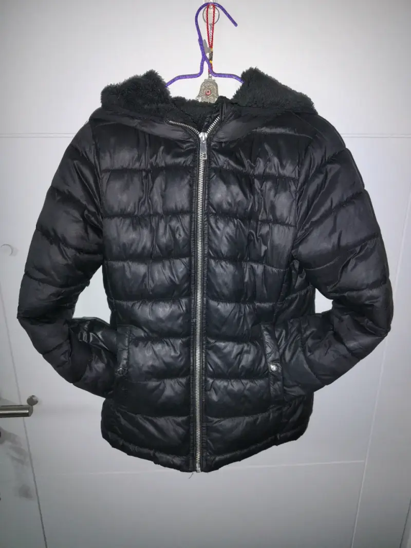 Chaqueta acolchada negra para niños - 3