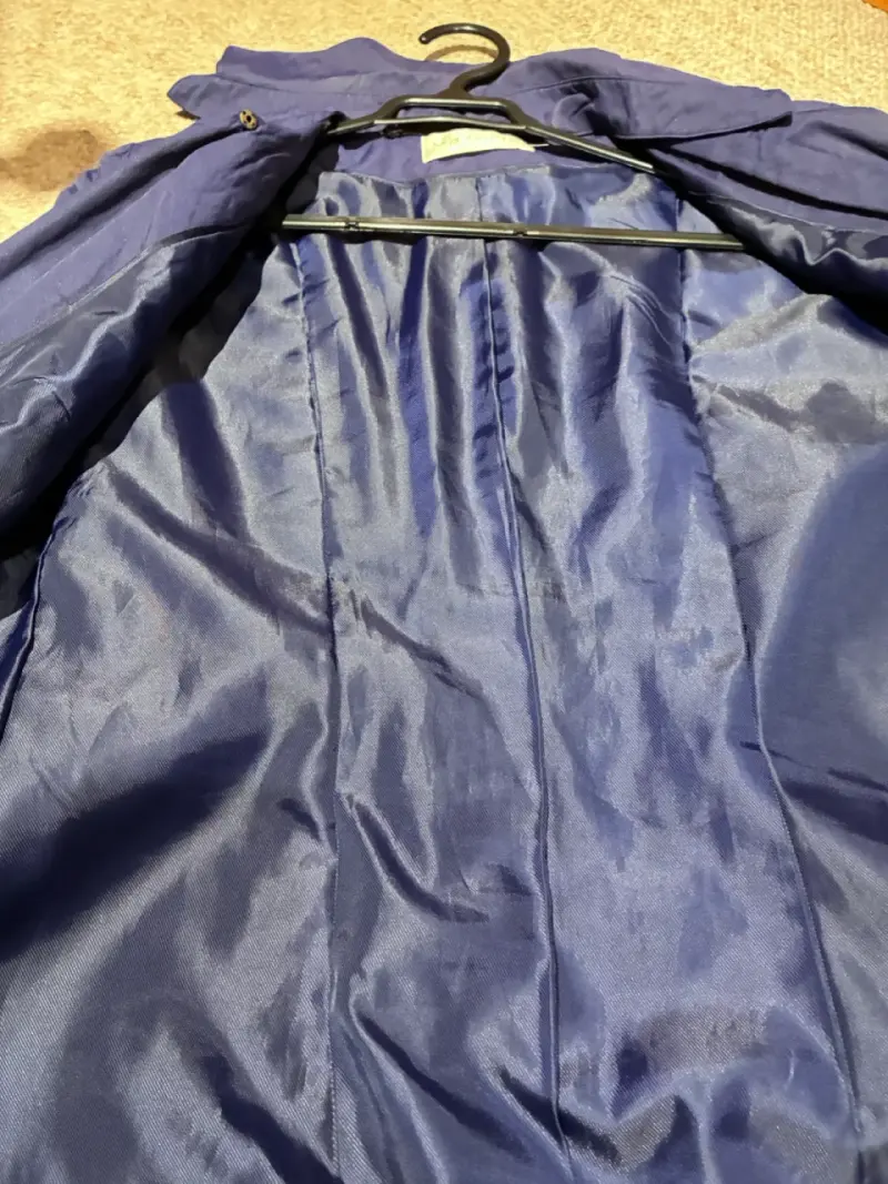 Chaqueta o Trench azul Ma Griffe, talla 40 - 5