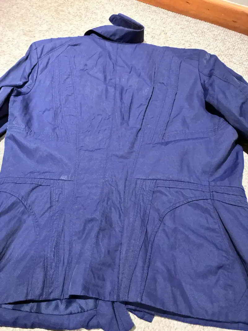 Chaqueta o Trench azul Ma Griffe, talla 40 - 6