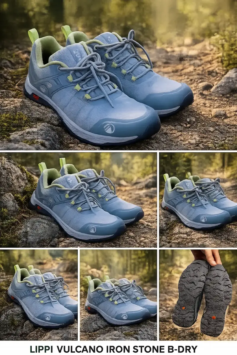 Zapatillas Mujer Lippi Vulcano Iron Stone B-Dry - 1