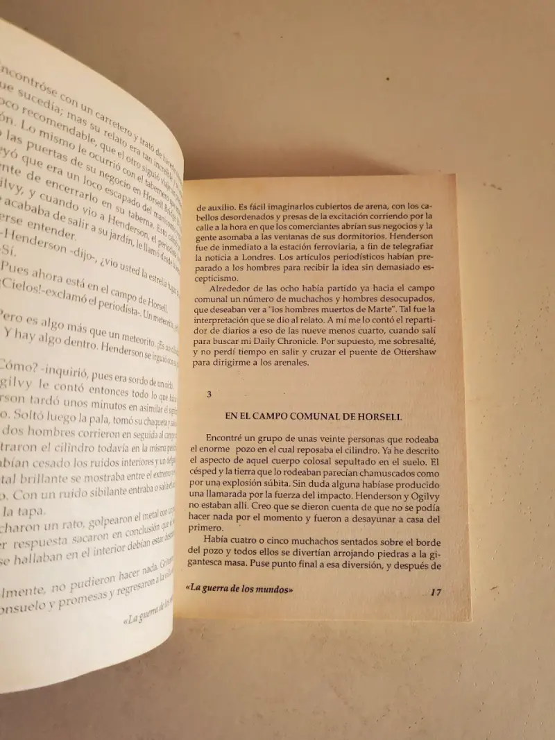 Libro 'La Guerra de los Mundos' de H.G. Wells - 3
