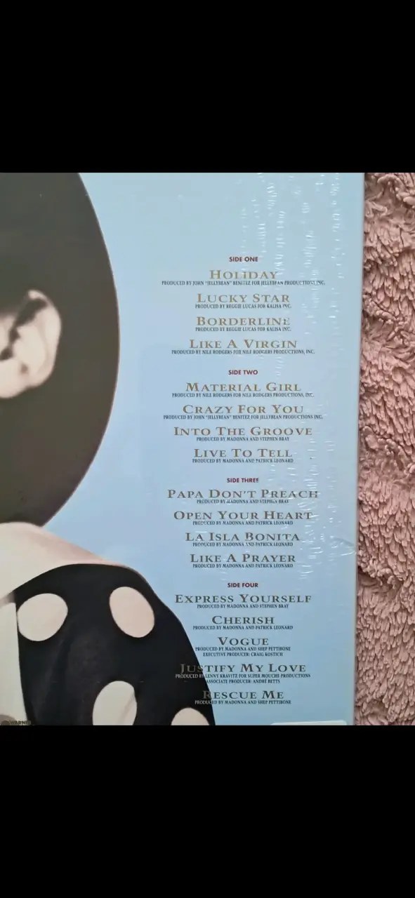 Vinilo The Immaculate Collection de Madonna - 2