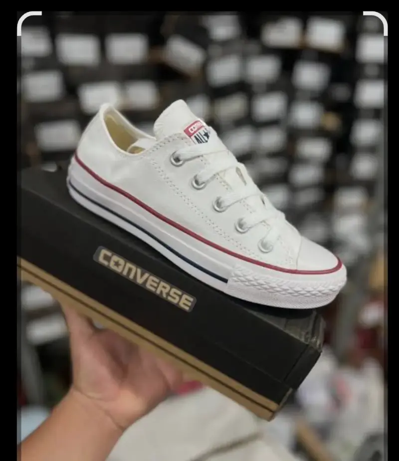 Zapatillas Converse All Star blancas unisex N°34