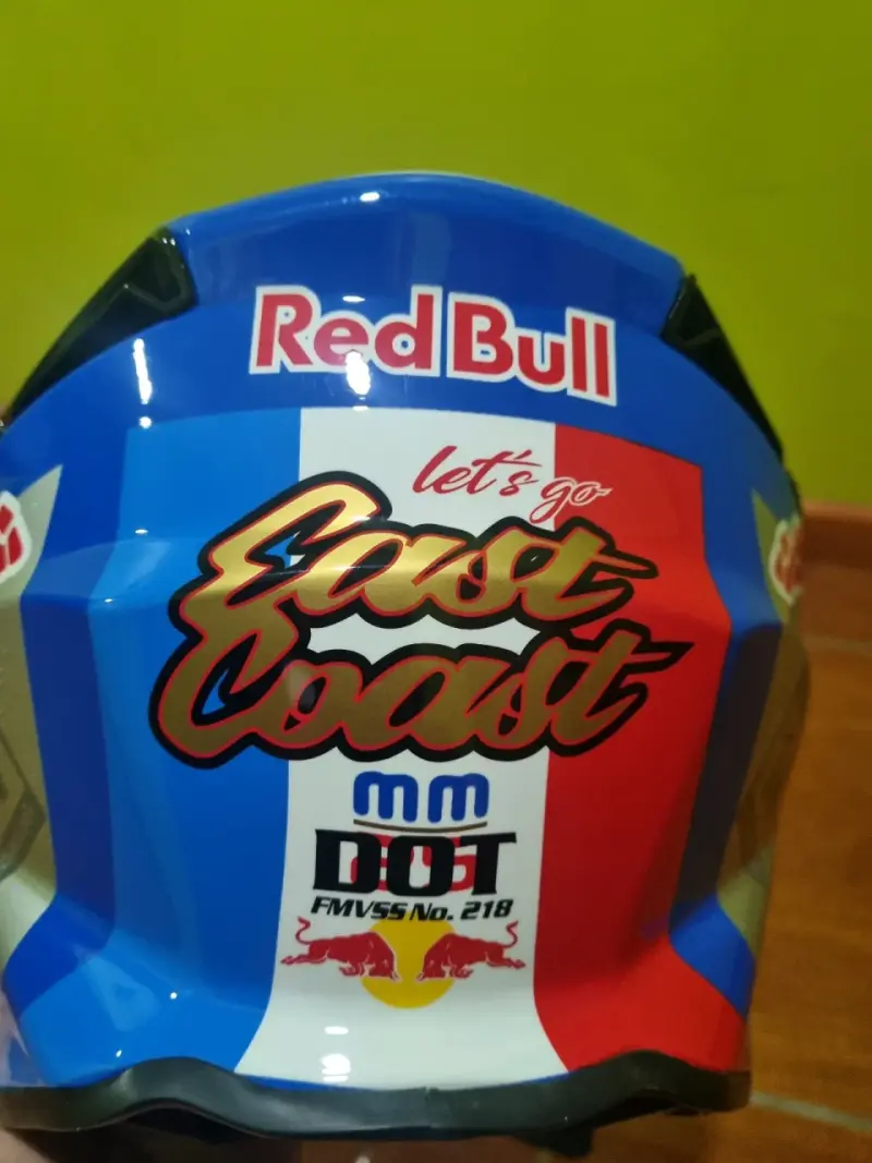 Casco de moto Red Bull edición especial - 3