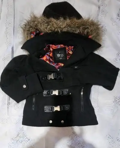 Chaqueta Wados negro con capucha desmontable - miniatura 1