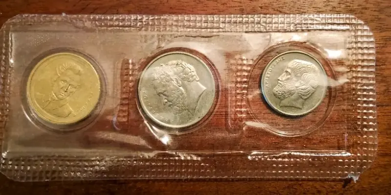 3 Monedas Griegas antiguas - 2