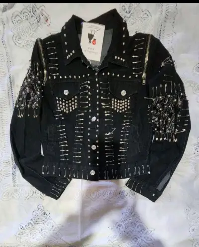 Chaqueta Mezclilla original importada - miniatura 2