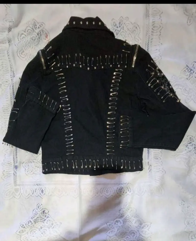 Chaqueta Mezclilla original importada - 3