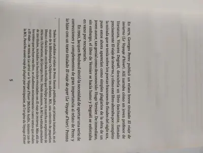 Libro 'El viaje de invierno' de Georges Perec - miniatura 3