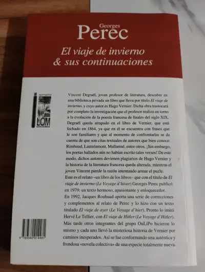 Libro 'El viaje de invierno' de Georges Perec - miniatura 6