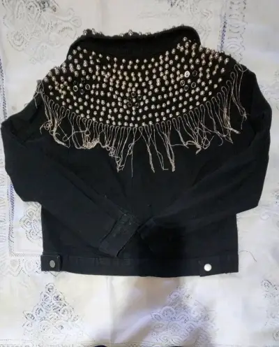 Chaqueta nueva importada mezclilla - miniatura 2