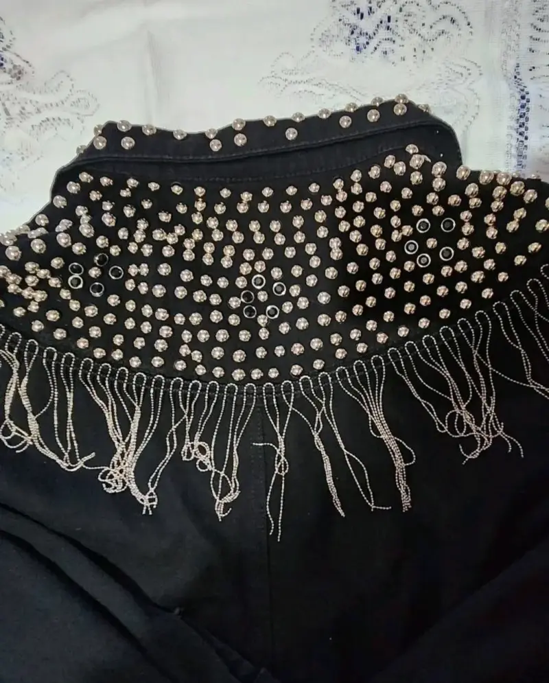 Chaqueta nueva importada mezclilla - 3