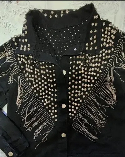 Chaqueta nueva importada mezclilla - miniatura 4