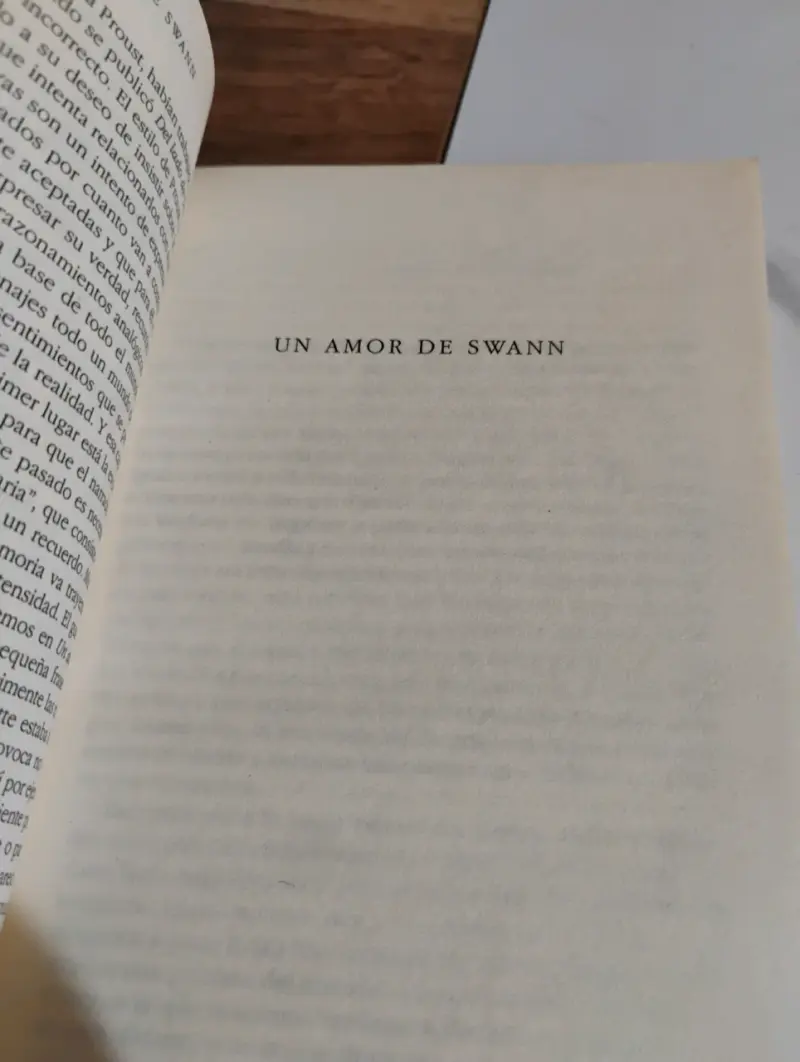 Libro 'Un amor de Swann' de Marcel Proust - 2