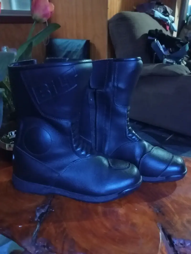 Bota de moto azul Bilt mujer - 2