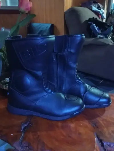 Bota de moto azul Bilt mujer - miniatura 2