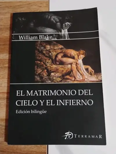 Libro 'El Matrimonio del Cielo y el Infierno' de William Blake - miniatura 1