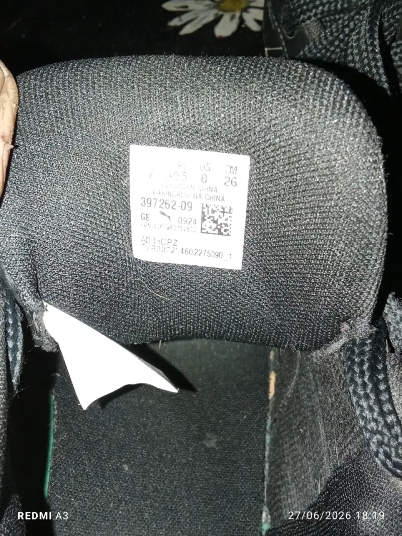 Zapatillas Puma negras talla ,40.5 - 1