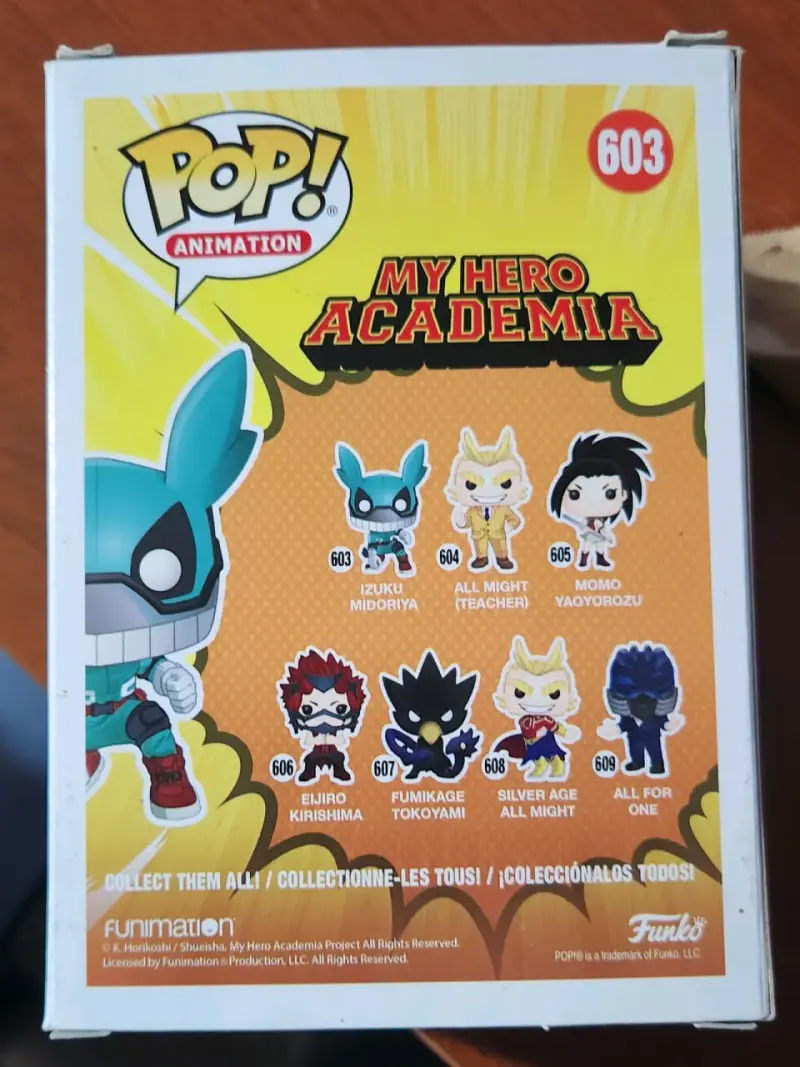 Figura Funko Pop Izuku Midoriya My Hero Academia - 4