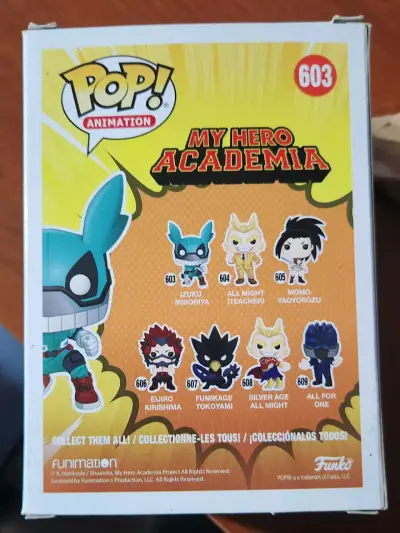 Figura Funko Pop Izuku Midoriya My Hero Academia - miniatura 4