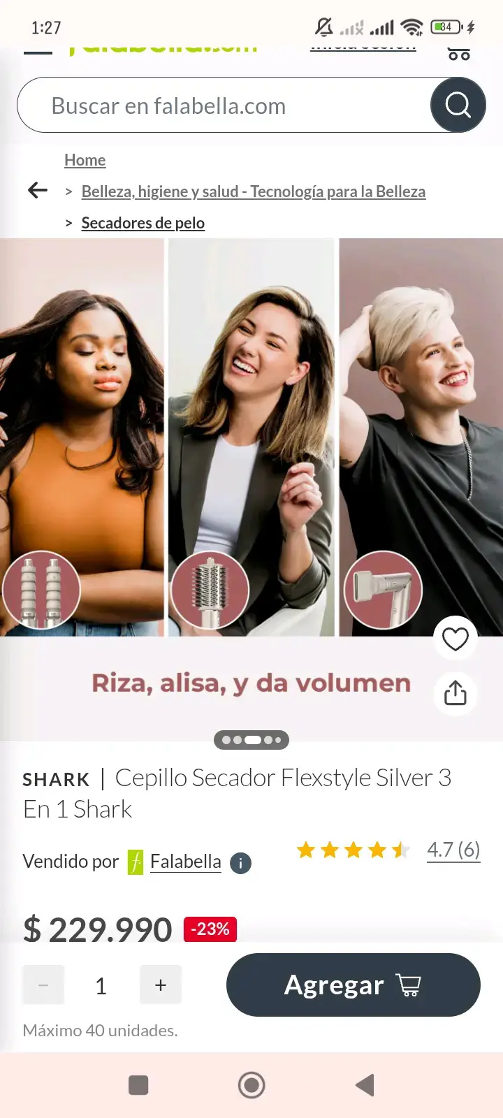 Set de herramientas para peinado Shark - 2