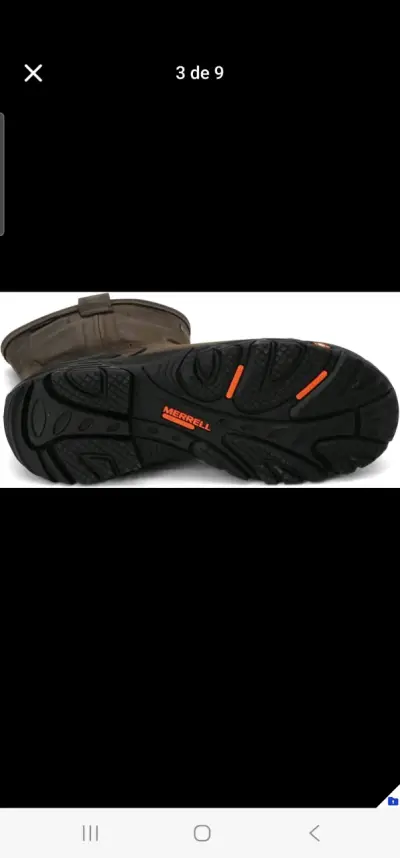Botas Merrell de senderismo resistentes - miniatura 1