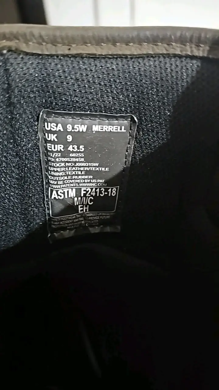 Botas Merrell de senderismo resistentes - 6