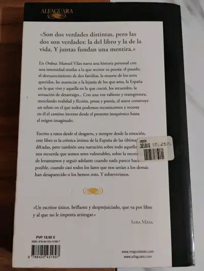 Libro 'Ordesa' de Manuel Vilas - miniatura 5
