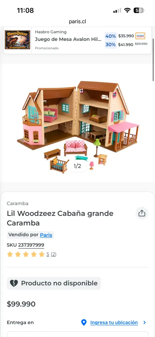 Casa de muñecas Li'l Woodzeez - 2