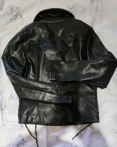 Chaqueta cuero sintético Zibel - miniatura 3