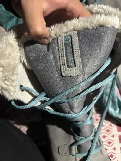 Botas Columbia  de invierno impermeables grises - miniatura 3