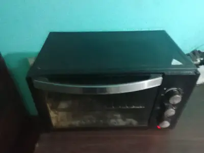 Horno eléctrico compacto negro - miniatura 1
