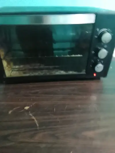 Horno eléctrico compacto negro - miniatura 3
