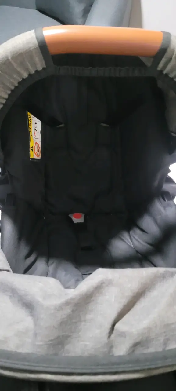 Coche de bebé Infanti gris con toldo - 4