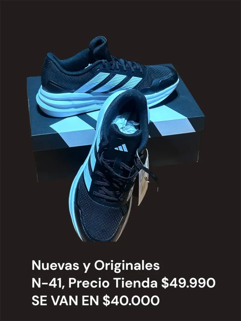 Zapatillas deportivas blancas talla 41 - 2