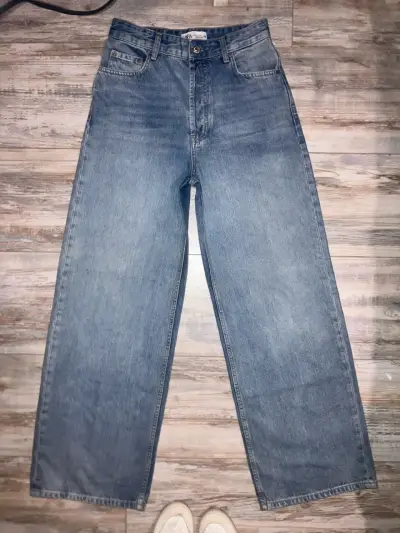 Jeans anchos ZARA mujer - miniatura 4