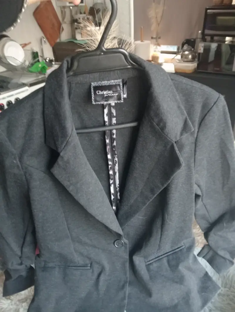 Christian Siriano gris elegante - 5