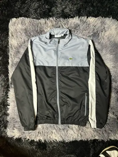Chaqueta cortaviento Lacoste bicolor - miniatura 1