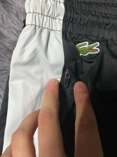 Chaqueta cortaviento Lacoste bicolor - miniatura 5