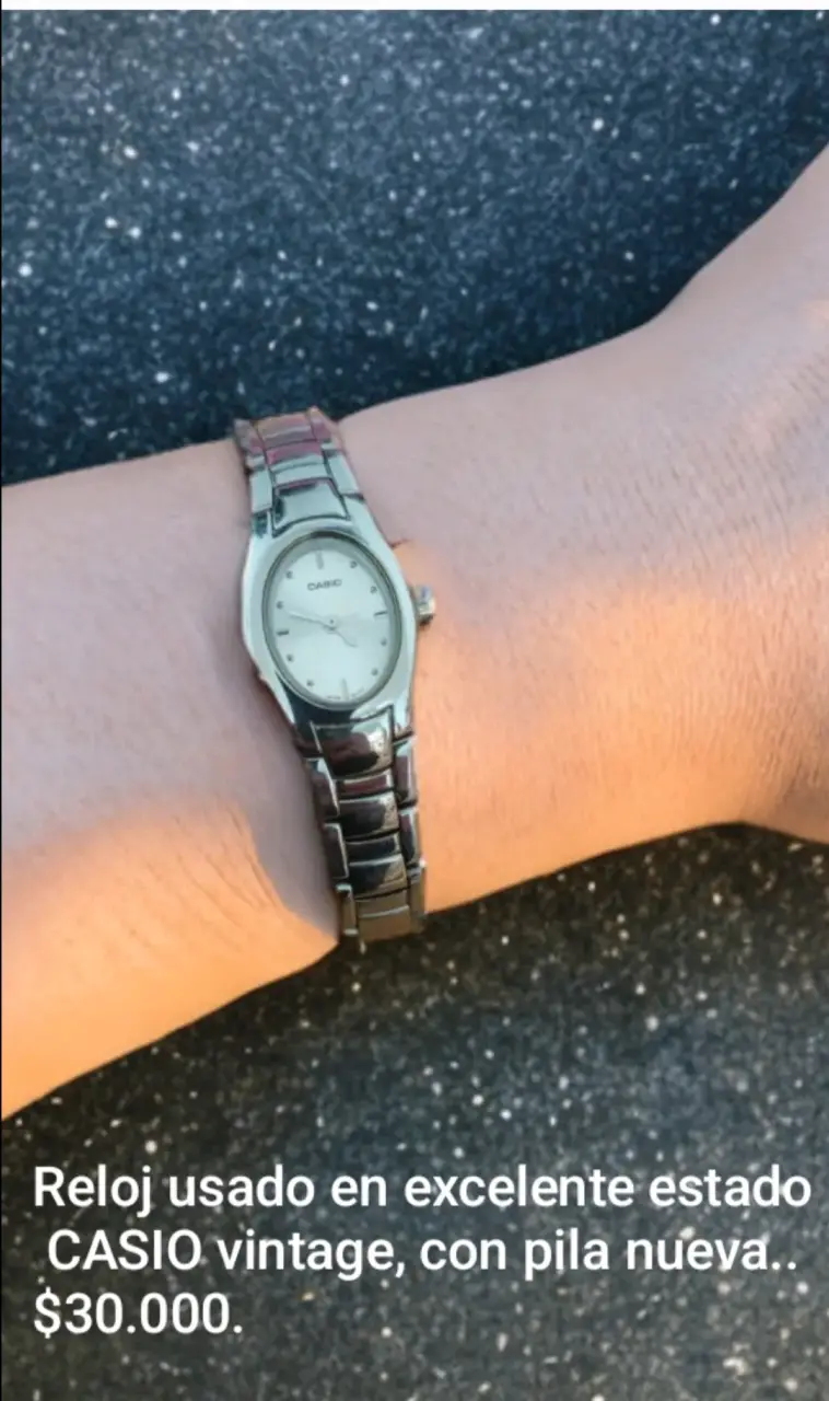 Reloj CASIO vintage en excelente estado