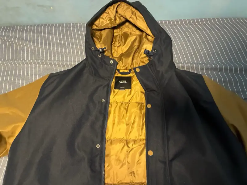 Chaqueta Vans con capucha bicolor XL - 5