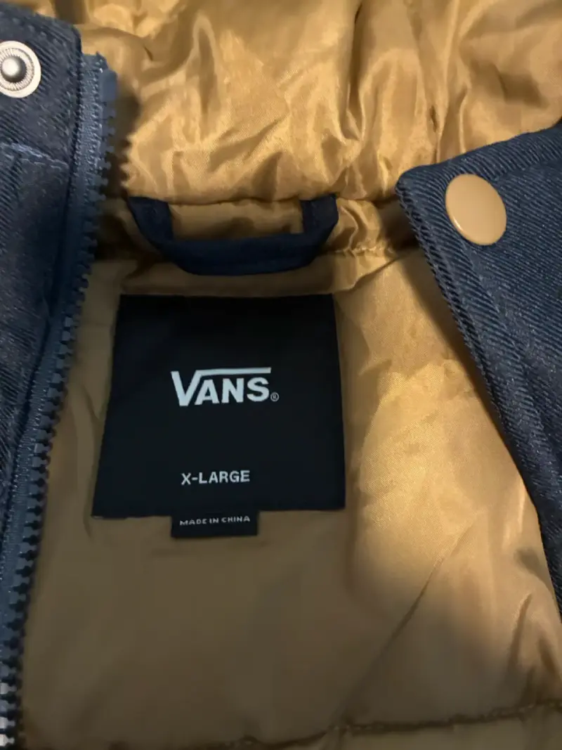 Chaqueta Vans con capucha bicolor XL - 6