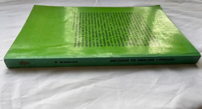 Métodos de análisis literario, Nicolás Bratosevich - 3