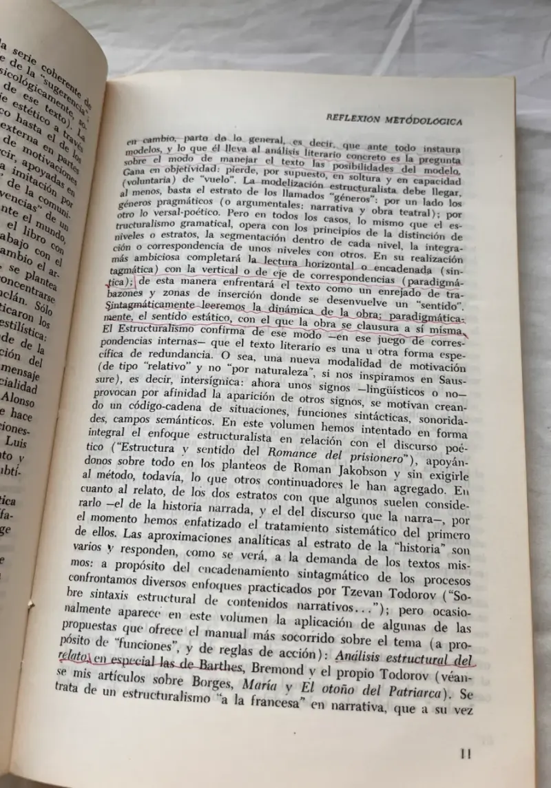 Métodos de análisis literario, Nicolás Bratosevich - 6