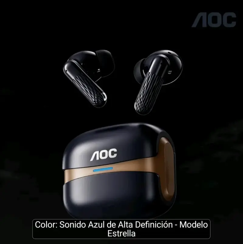 Audífonos inalámbricos AOC con 30 horas de batería - 2