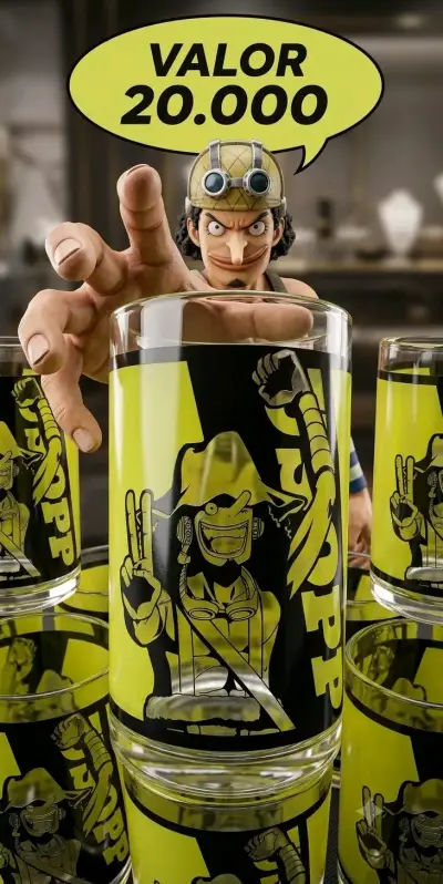 Vasos one piece usos ichiban kuli - miniatura 1
