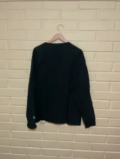 Polera manga larga Champion negra - miniatura 2